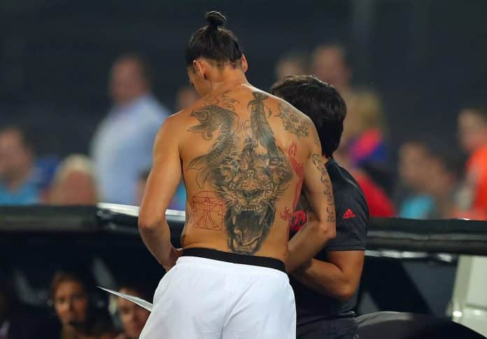 tatouages de Zlatan Ibrahimovi