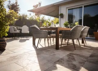 Découvrir le travertin silver : un choix élégant pour l’aménagement de votre extérieur