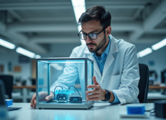 Cage de Faraday : origines et utilisations dans notre quotidien Cage de Faraday protégeant des appareils électroniques