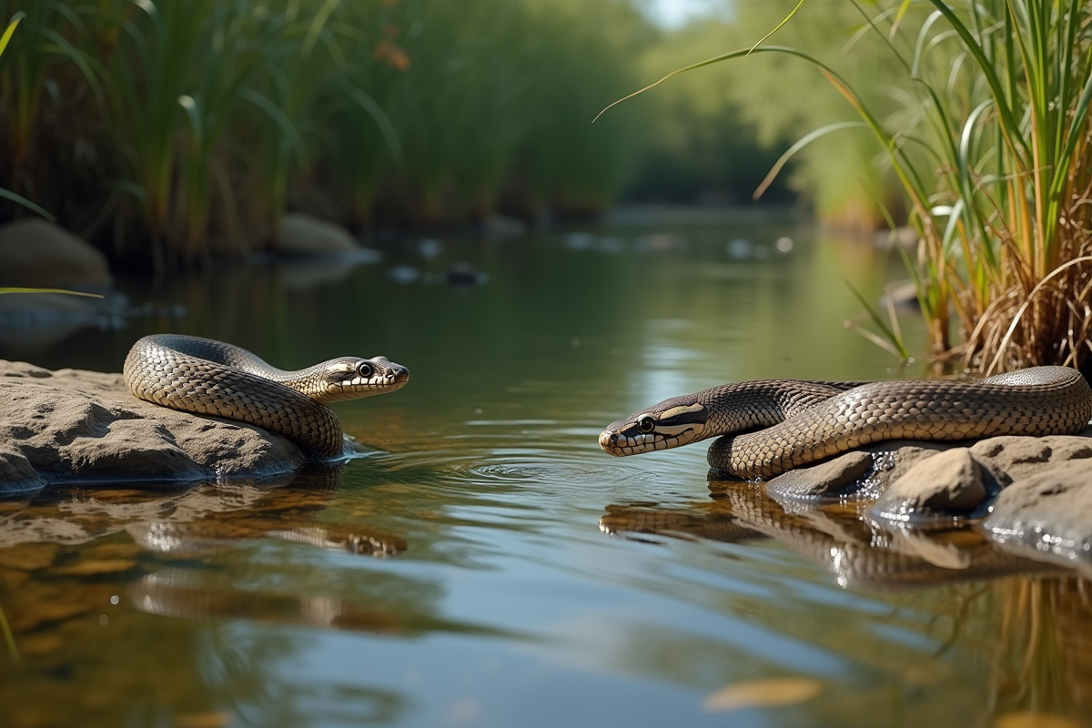 serpent aquatique