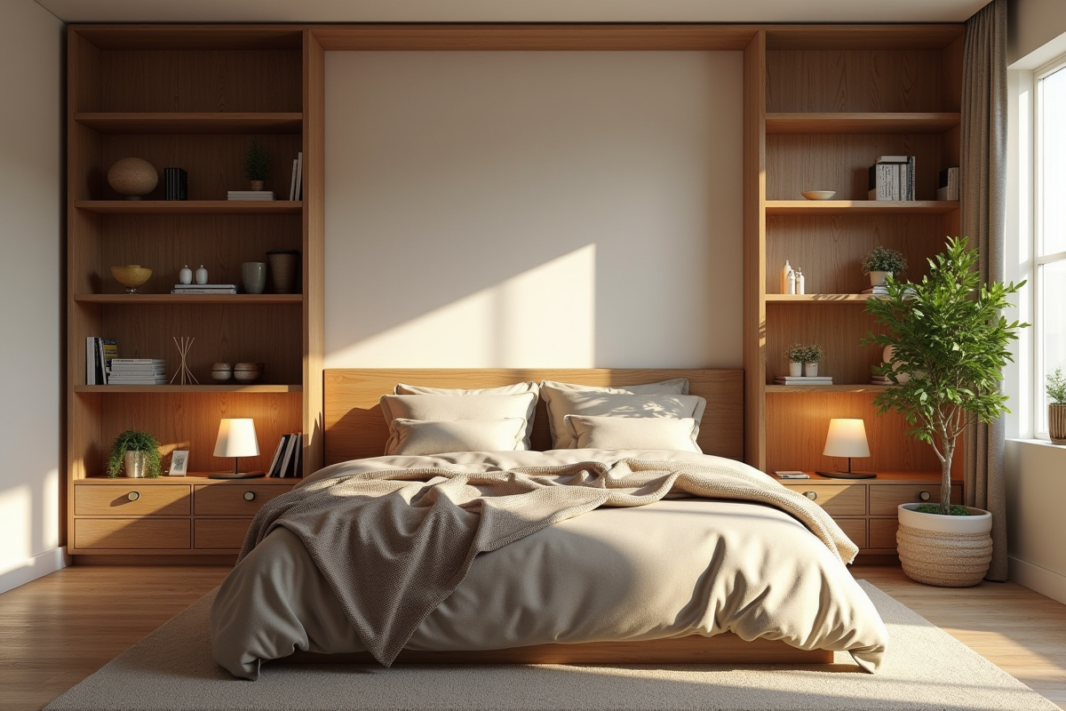 armoire lit