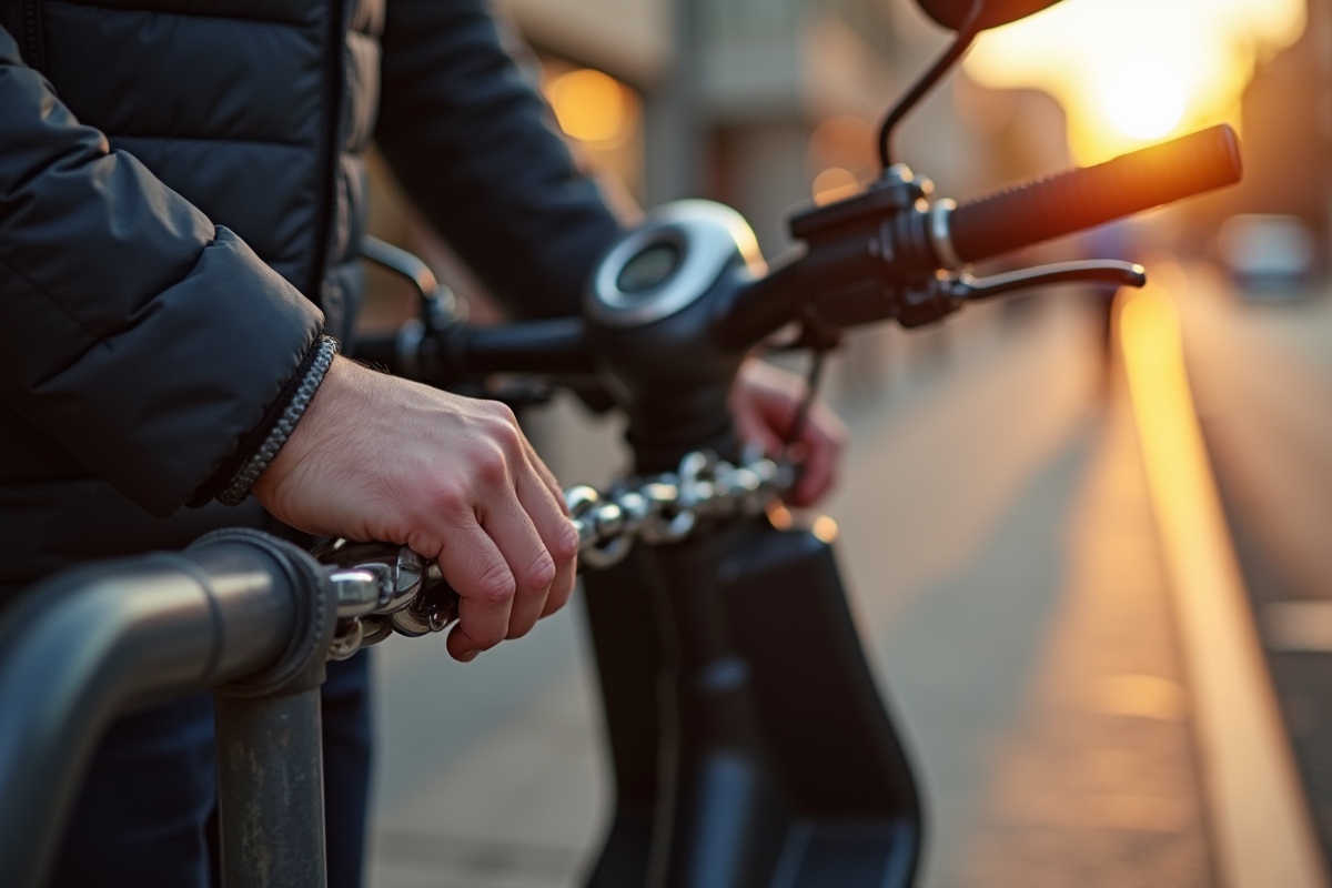 cadenas trottinette