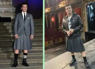 Les jupes masculines : exemples de modèles