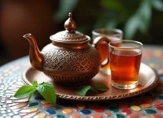 Théière marocaine : un voyage sensoriel au cœur de l’artisanat maghrébin