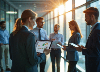 Fonds d’investissement : comment gagnent-ils de l’argent ? Groupe de professionnels en finance analysant des graphiques